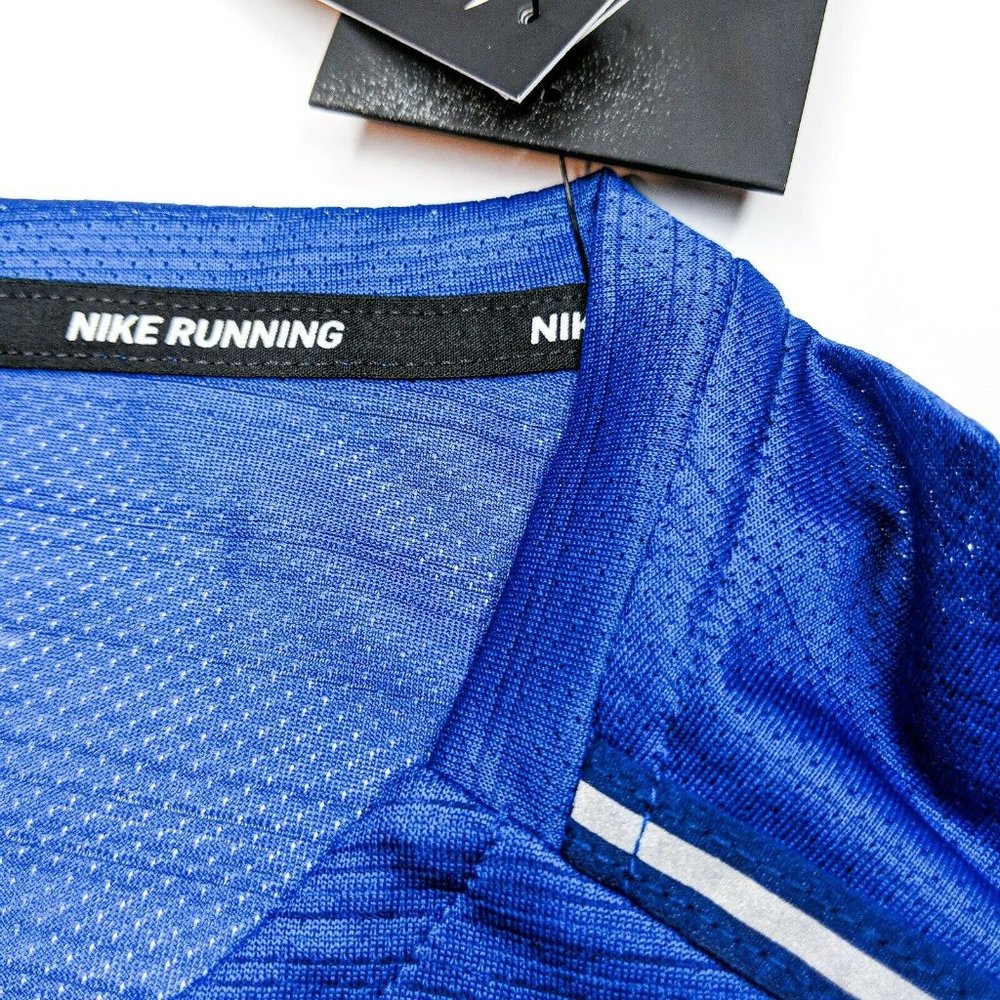 Nike Breathe T-Shirt Men's Running Training Sports - Picture 3 of 6